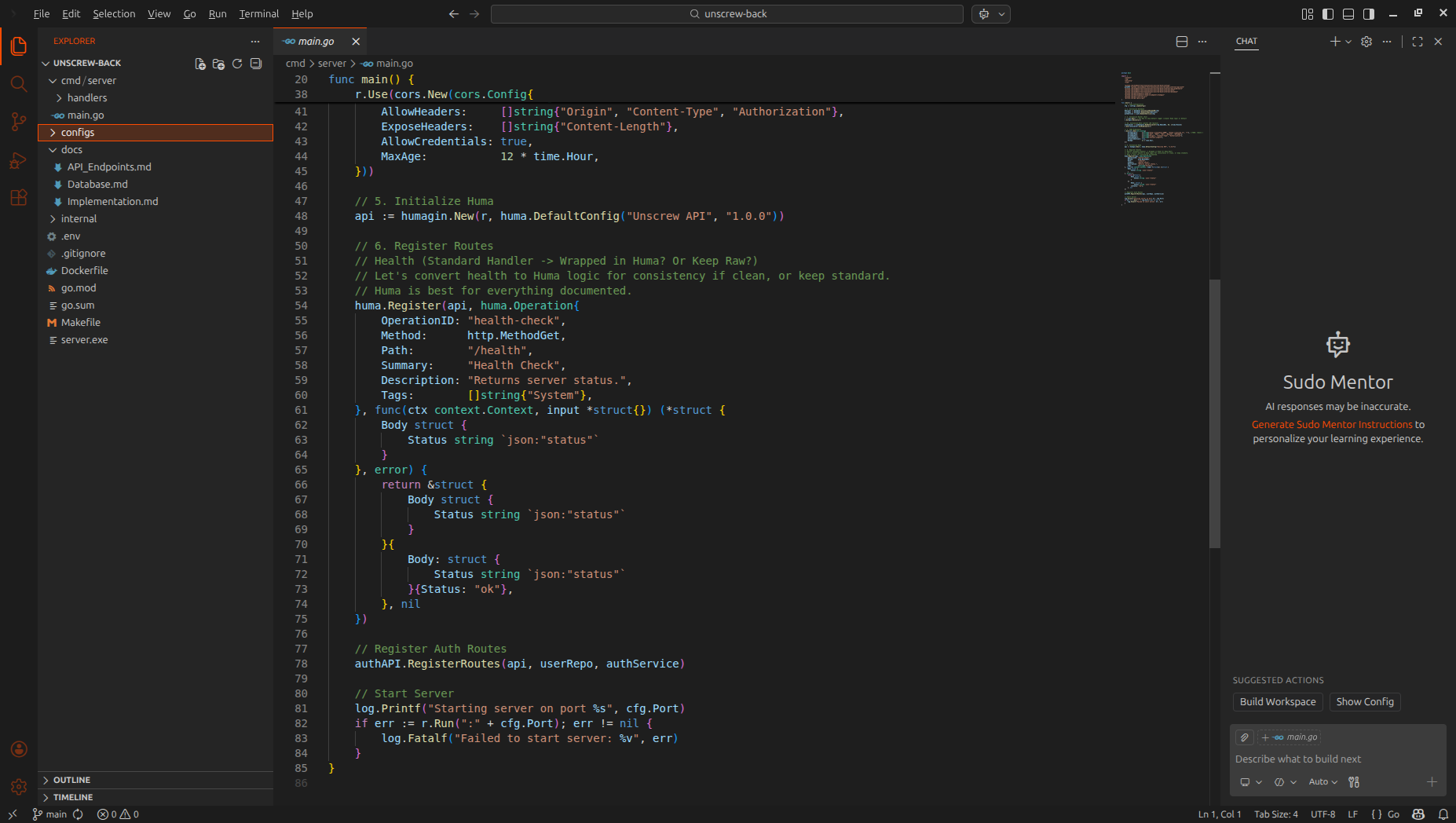 The extensions marketplace open inside Sudo Code.